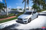 Infiniti Q50 X Work on Vossen Wheels (VWS-2) 2017 года